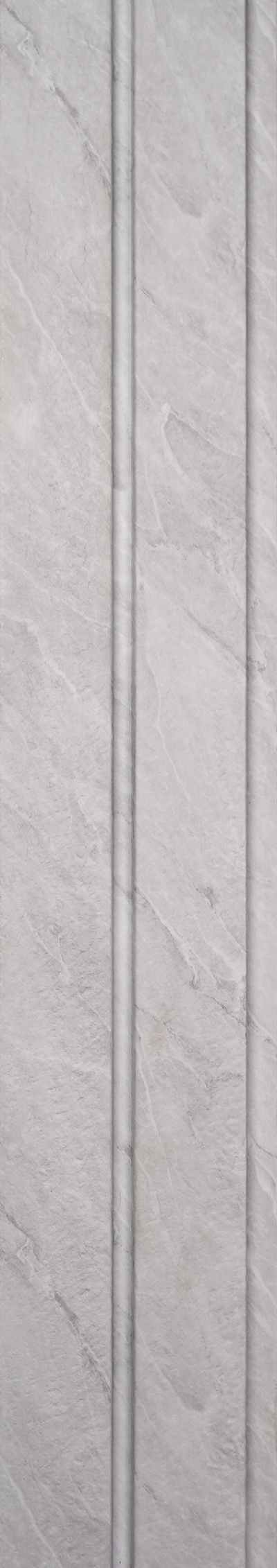 Pentone Marble Finish Grey Charcoal Louvers/Panels | 8 ft x 5 inch - 12 mm | PT 805 Panels  Grey| Image 1