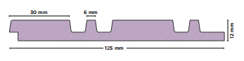 RG 539 Groove Seamless Planks 9 ft x 5 inch Panel - 12 mm | Image 02