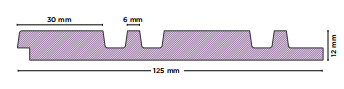 RG 553 Groove Seamless Planks 9 ft x 5 inch Panel - 12 mm | Image 02