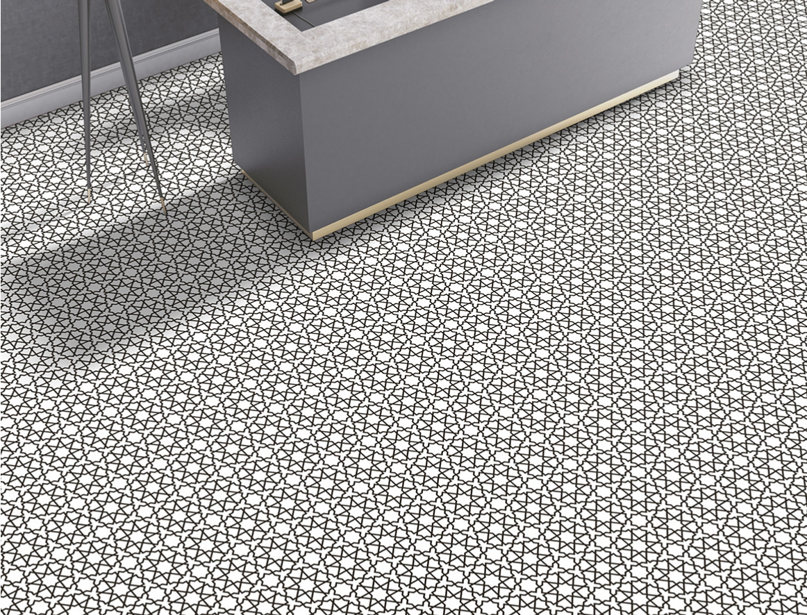 531 300x300 mm Matte finish Moroccan Series Heavy Duty Ceramic Tile| Image 2