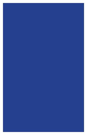 2726 Blue 2440x1220 mm Glorious Gloss Finish Liner Laminate - 0.72 mm | Image 01