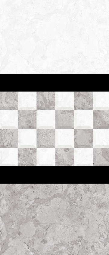 TL 02421 A Light White 18 x 12 inch Glossy Finish Ceramic Wall Tile - 7 mm | Image 02