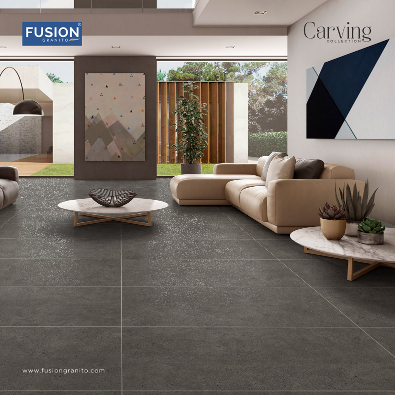 TL 02963 Misty Grey 4 ft x 2 ft Matte Finish GVT Vitrified Wall & Floor Tile - 9 mm| Image 2