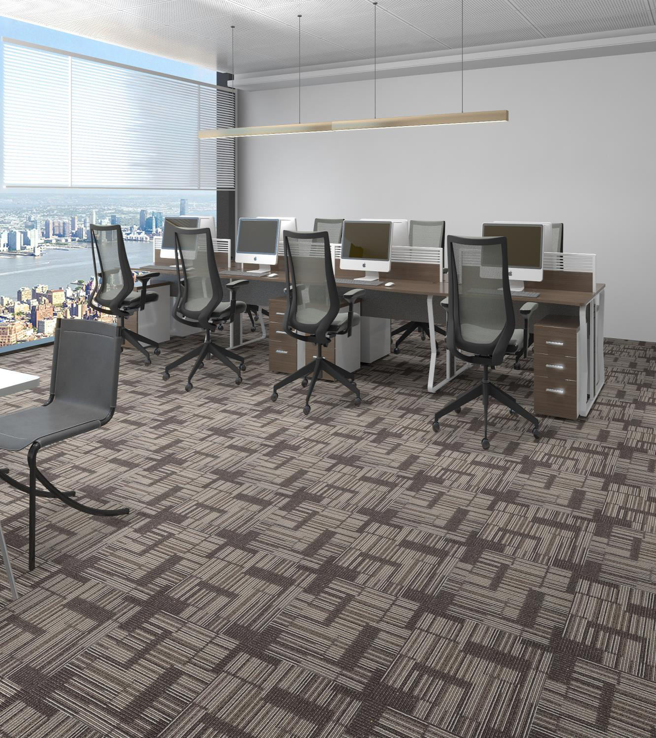A close-up of aAP 02 French Beige 500x500 Appeal Series Modular Carpet Tile 6 mm  with a  finish available at Material Depot in Bangalore