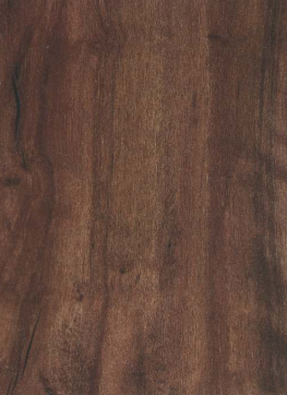 Material Depot laminates in bangalore - high quality image of a HG 9460 Dark Encanto Wood Brown Decorative Laminate from Gangalam Laminates with High Gloss finish