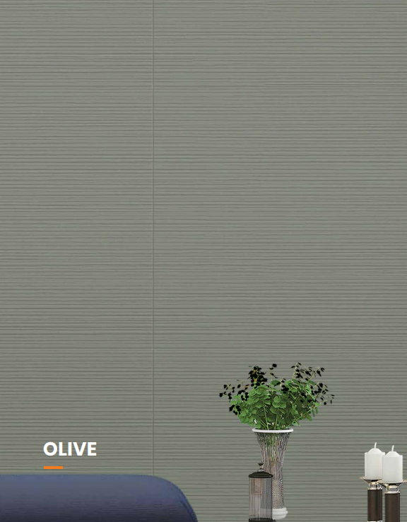 {SKU} Olive Green Decor 4 ft x 2 ft Matte Finish Full Body Wall Tile - 9 mm | Image 3