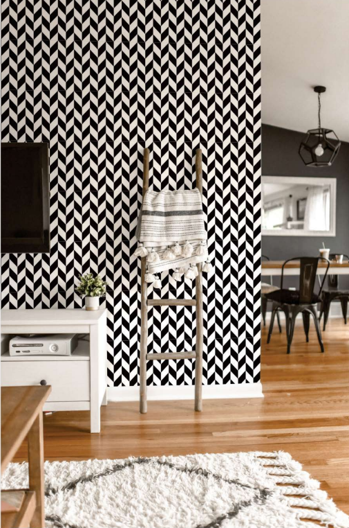 Moroccan Floor & Wall Tile TL 05439 Morissa Monochrome Rey 1 ft x 1 ft Ceramic Matte Finish - 7.5 mm | Suitable for Living Room, Bedroom, Bathroom, Kitchen & Balcony | Image 2