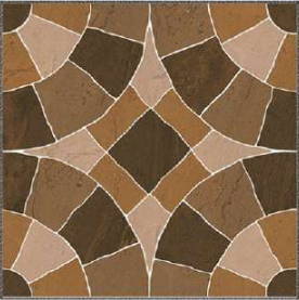 TL 00509 Drab Dark Brown 12 x 12 Inch Matte Finish Anti Skid Parking Vitrified Floor Tile - 9 mm| Image 1