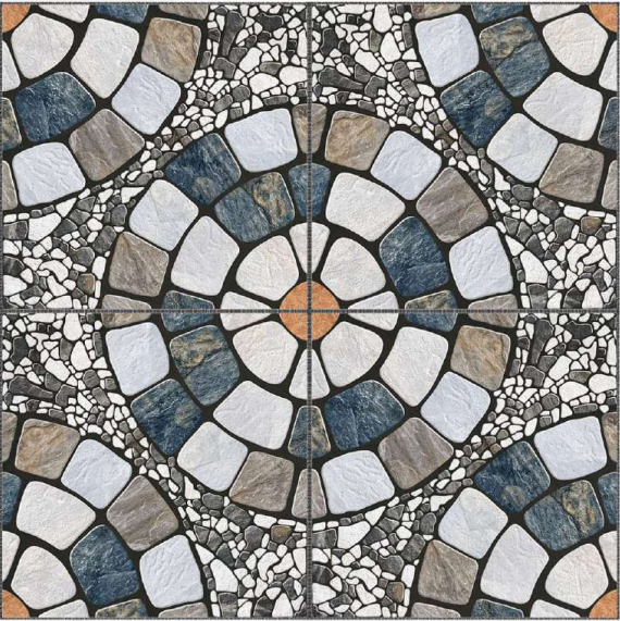 TL 00523 French Grey 12 x 12 Inch Matte Finish Anti Skid Parking Vitrified Floor Tile - 9 mm| Image 2