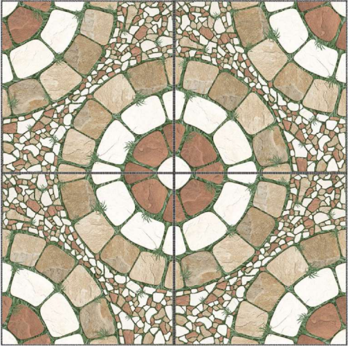 TL 00524 Terra Brown 12 x 12 Inch Matte Finish Anti Skid Parking Vitrified Floor Tile - 9 mm| Image 2