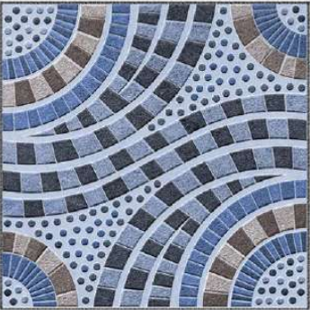 TL 00530 Blue Sapphire 12 x 12 Inch Matte Finish Anti Parking Skid Vitrified Floor Tile - 9 mm| Image 1
