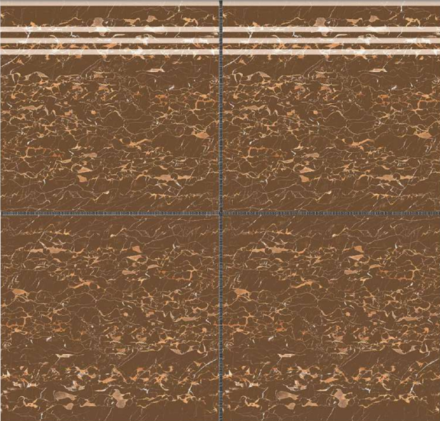 TL 00504 A Pattern 1 Chocolate Brown 12 x 12 Inch Matte Finish Anti Skid Parking Vitrified Floor Tile - 9 mm| Image 2