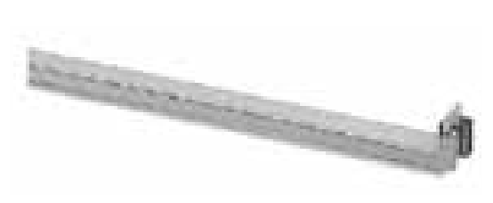 Scilm Profile GR992-02 Glossy White Scilm Cover Profile For Skirting
