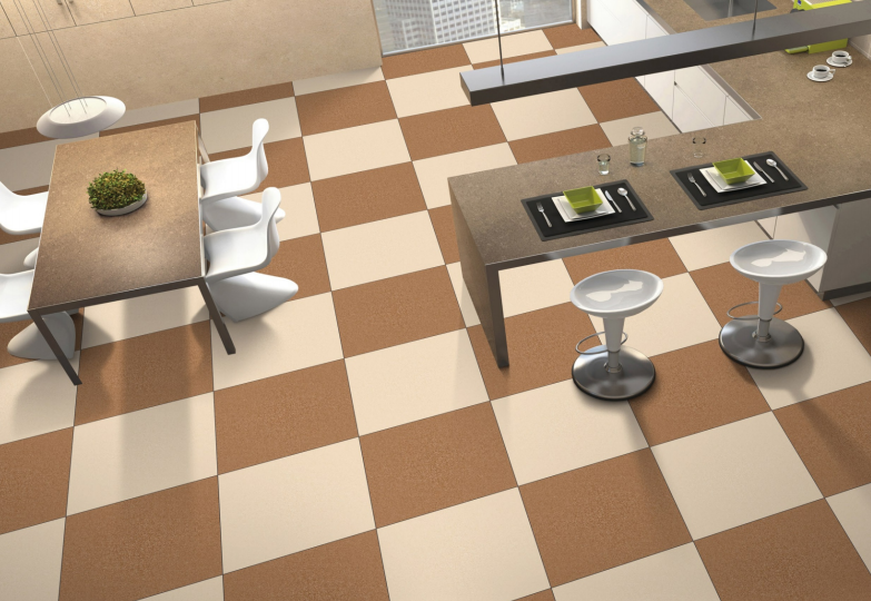 5038 Punch Series Matte Finish 600x600 mm Digital Porcelain Floor and Wall Tile - 9.5 mm| Image 2