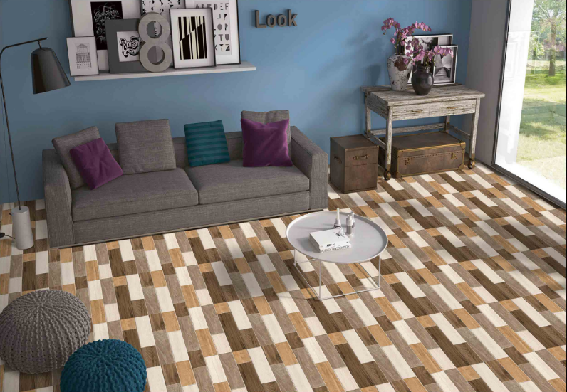 TL 00458 Beaver Brown 2 ft x 2 ft Matte Finish Digital Porcelain Floor & Wall Tile - 9.5 mm| Image 2