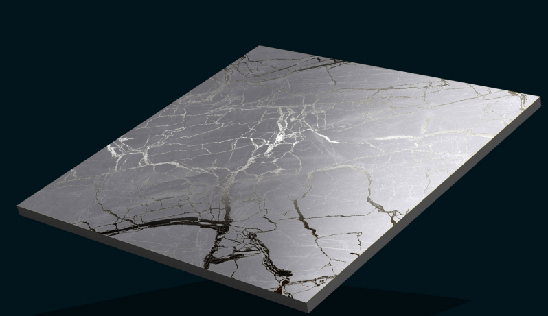 Dynamic Silver Matte Finish 600x600mm Carving Porcelain Floor and Wall Tile - 9.5 mm| Image 2