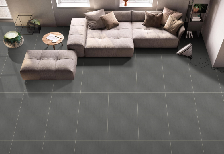 TL 00570 Foggy Grey 2 ft x 2 ft Matte Finish Digital Porcelain Floor & Wall Tile - 9.5 mm| Image 2