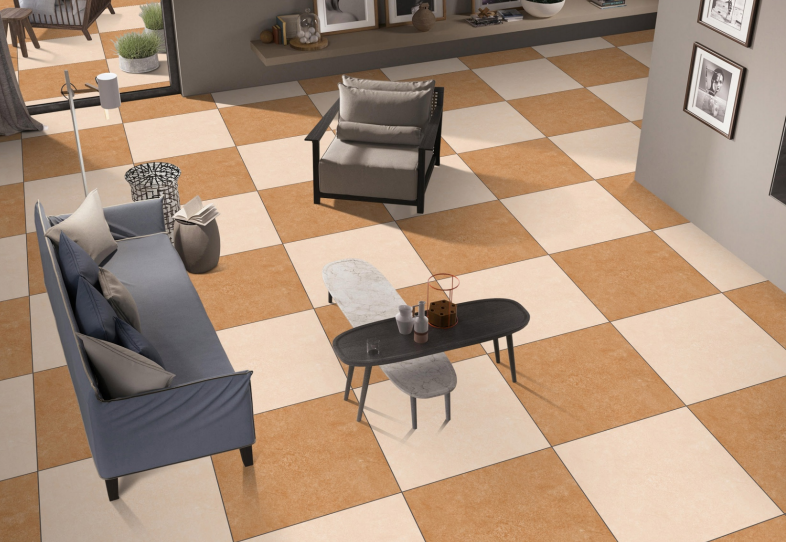 TL 00578 Beige 2 ft x 2 ft Matte Finish Digital Porcelain Floor & Wall Tile - 9.5 mm| Image 2