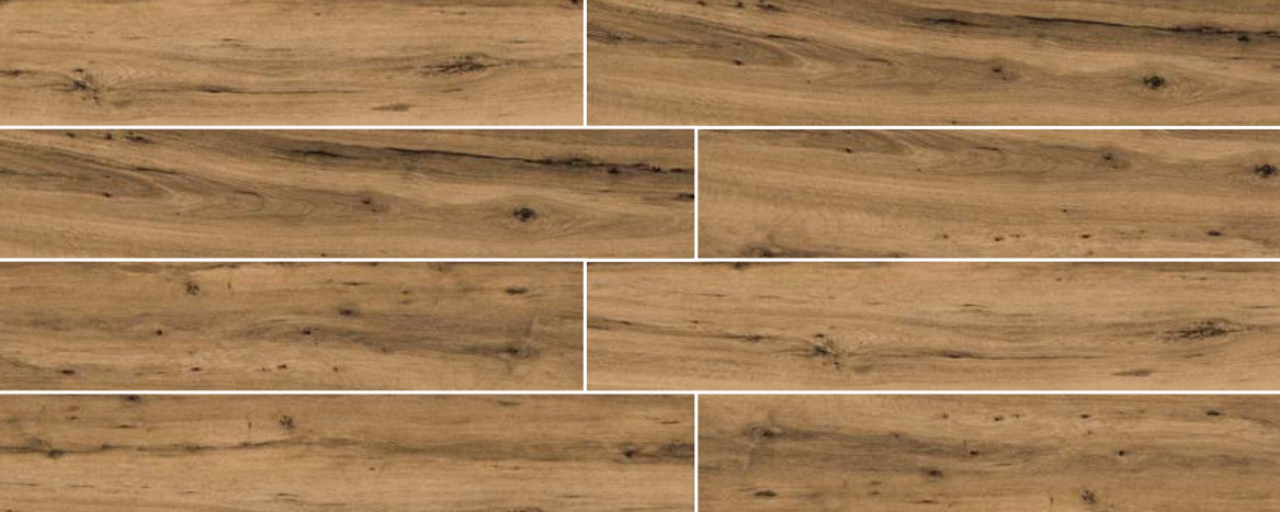 Copper Lucent 1200x200 mm Wooden Strip Tile| Image 1