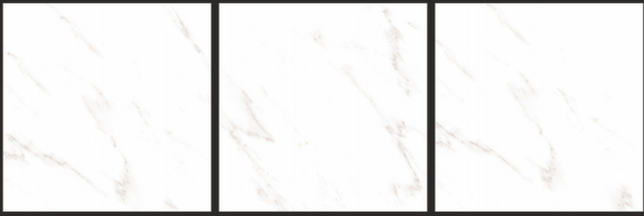 Argos Carrara 600x600 mm Glossy Finish GVT Tile - 9.5 mm| Image 2