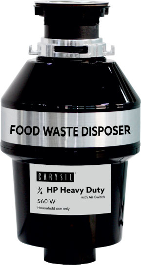 Carysil Heavy Duty 3/4 HP Food Waste Disposer (Manual) - Holder Capacity 1100 ml| Image 1