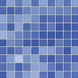 TL 01639 B Swim Blue Blue 18 x 12 inch Glossy Finish Ceramic Wall Tile - 6 mm | Image 01