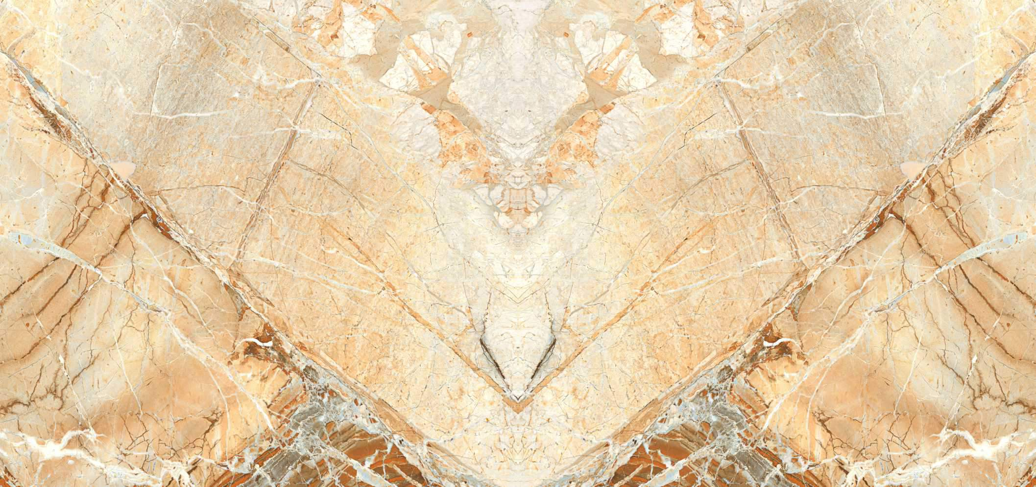 TL 00145 Beige 4 ft x 2 ft Carving Book Match Matte Finish Vitrified Floor Tile - 9 mm | Image 1