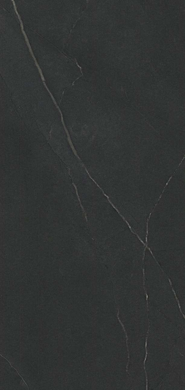 6158 M-FLT Black Marvel 8 ft x 4 ft Modern Flute Finish Decorative Laminate - 1 mm| Image 1