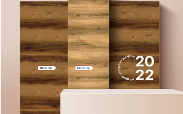 1805 HZ Horizontal Ash Brown Walnut 8 ft x 4 ft Laminate - 0.8 mm| Image 2