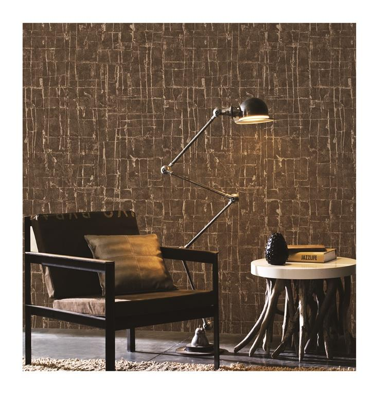 Hashi 7034 10 Meter x 21 Inches Non Woven Texture Look Wallpaper - 57.41 Sq. Ft. Image 02