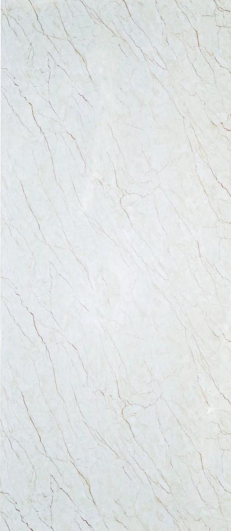 A close-up of a White Saffron Brown with a Glossy finish Decorative Laminate available at Material Depot in Bangalore