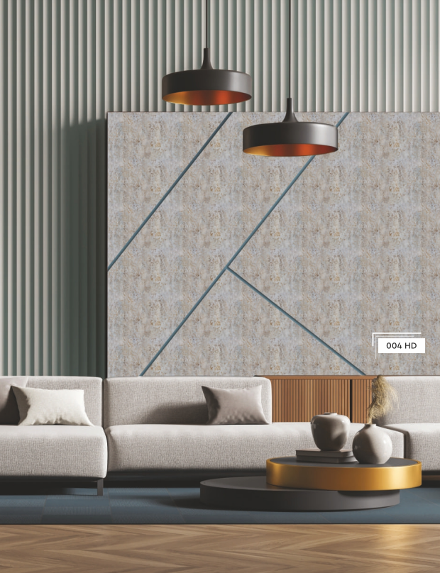 A Wardrobe cabinate application image of a 004 HD Digital Beige Decorative Laminate of 1 mm with a Texture finish available at Material Depot in Bangalore