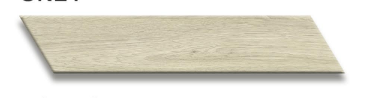 A close-up of aAlba Grey 450x80 mm Matte Finish Vitrified Tile - 8 mm with a Matte finish available at Material Depot in Bangalore