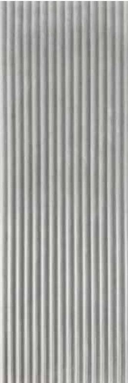 Bow 3 ft x 1 ft Fluted Panels Series Concrete Panel - 18 mm | Image 01