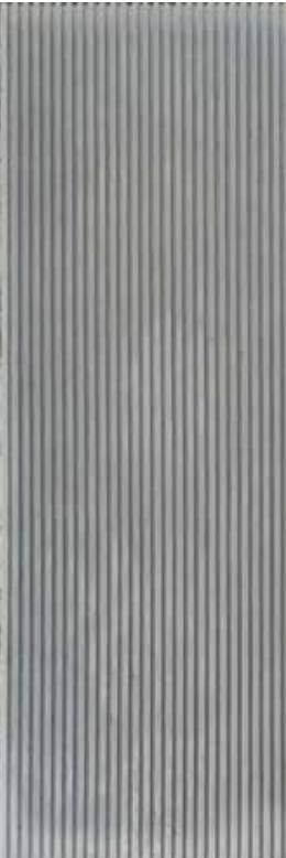 Parallel 3 ft x 1 ft Fluted Panels Series Concrete Panel - 18 mm | Image 01