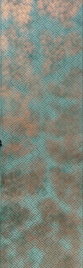 22021 Stelio 8 ft x 4 ft Matte Finish With Liquid Metal Coating HDF Panel - 6 mm | Image 01