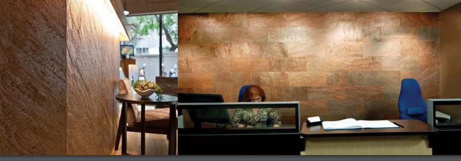 Copper 8 ft x 4 ft Classic Opaque Stone Veneer | Image 05