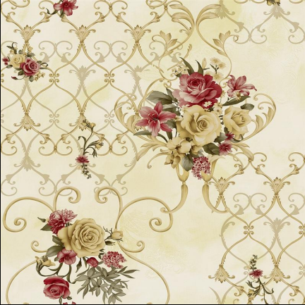 Java P51-3051 10 Meter x 21 Inches Florals Look Wallpaper - 57.41 Sq. Ft. Image 01