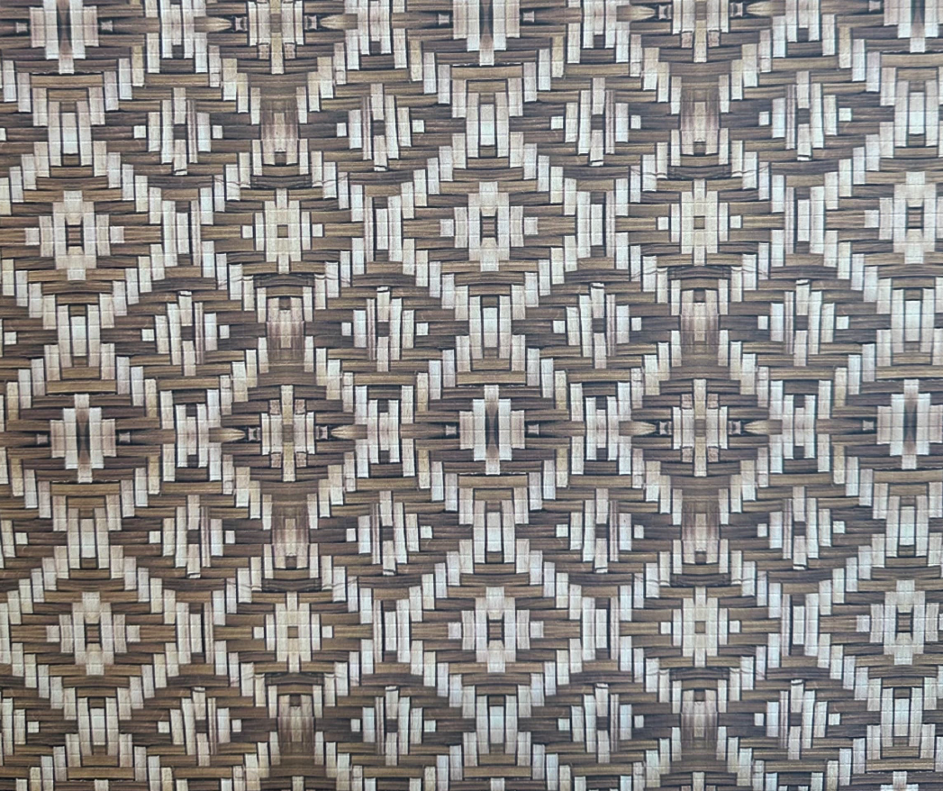 A close-up of a Brown CAN 102 with a Suede finish Decorative Laminate available at Material Depot in Bangalore