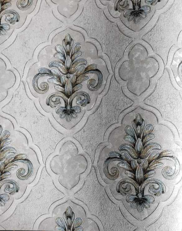 Shapes 9040 5 Meter x 42 Inches Damask Look Wallpaper - 57.37 Sq. Ft. Image 01