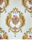 A close-up of a920051 | 10 Meter x 21 Inches Damask Look Wallpaper - 57.41 Sq. Ft.  available at Material Depot in Bangalore