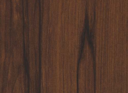 A close-up of a Brown 2450 GLS Ceder Wood with a High Gloss finish Decorative Laminate available at Material Depot in Bangalore