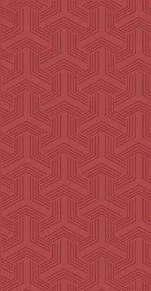 Patterned Finish Red Decorative Wall Panel/Panels | 8 ft x 4 ft - 8 mm | 2002 | Image 01