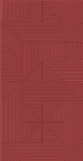 Patterned Finish Red Decorative Wall Panel/Panels | 8 ft x 4 ft - 8 mm | 2018 | Image 01