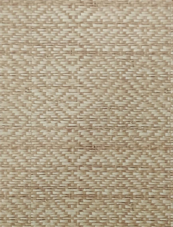 A close-up of a Beige CANE 01 with a Texture finish Decorative Laminate available at Material Depot in Bangalore