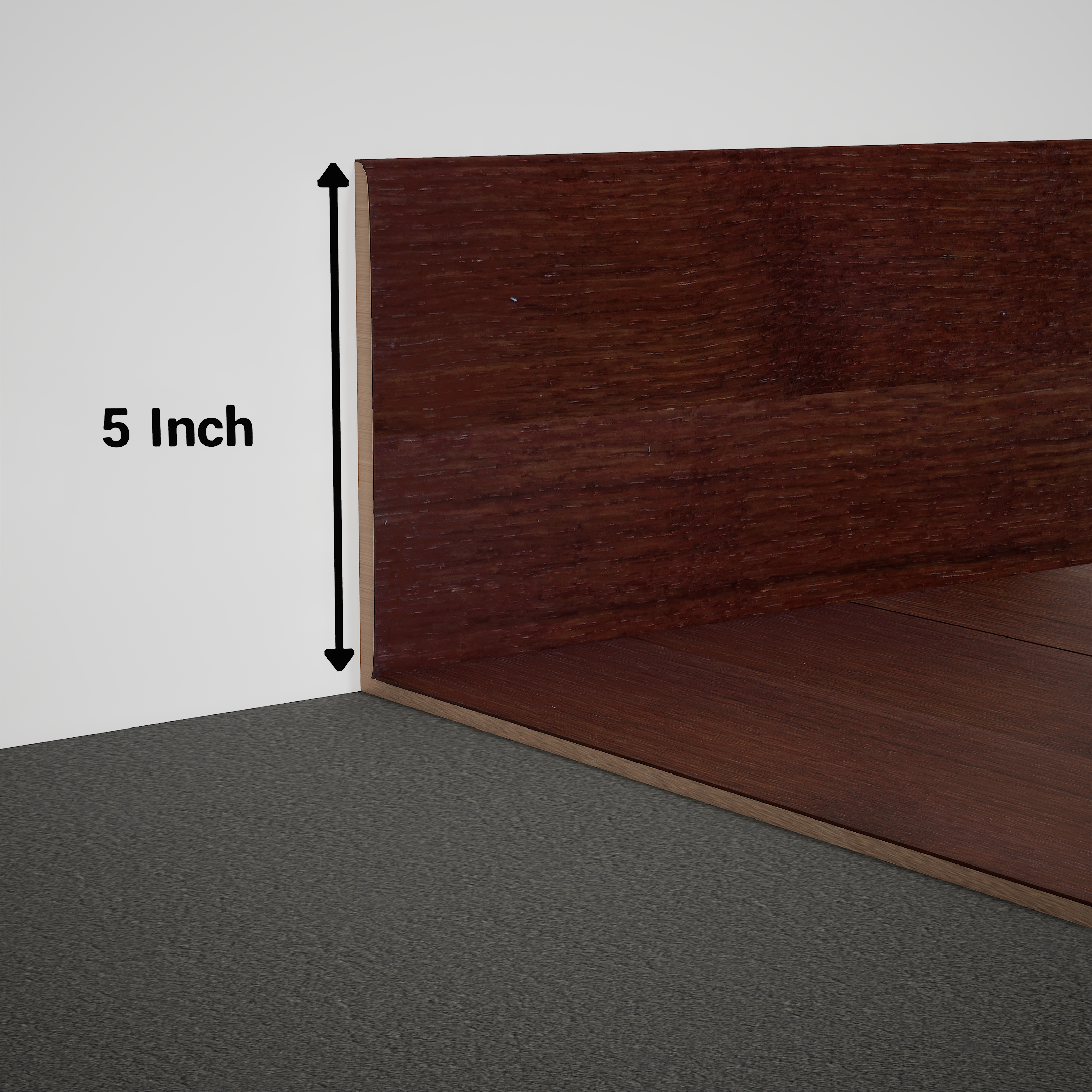 Product Image for Skirting 8 ft x 3.5 inch - 18 mm PM 00593 S | Image - 1