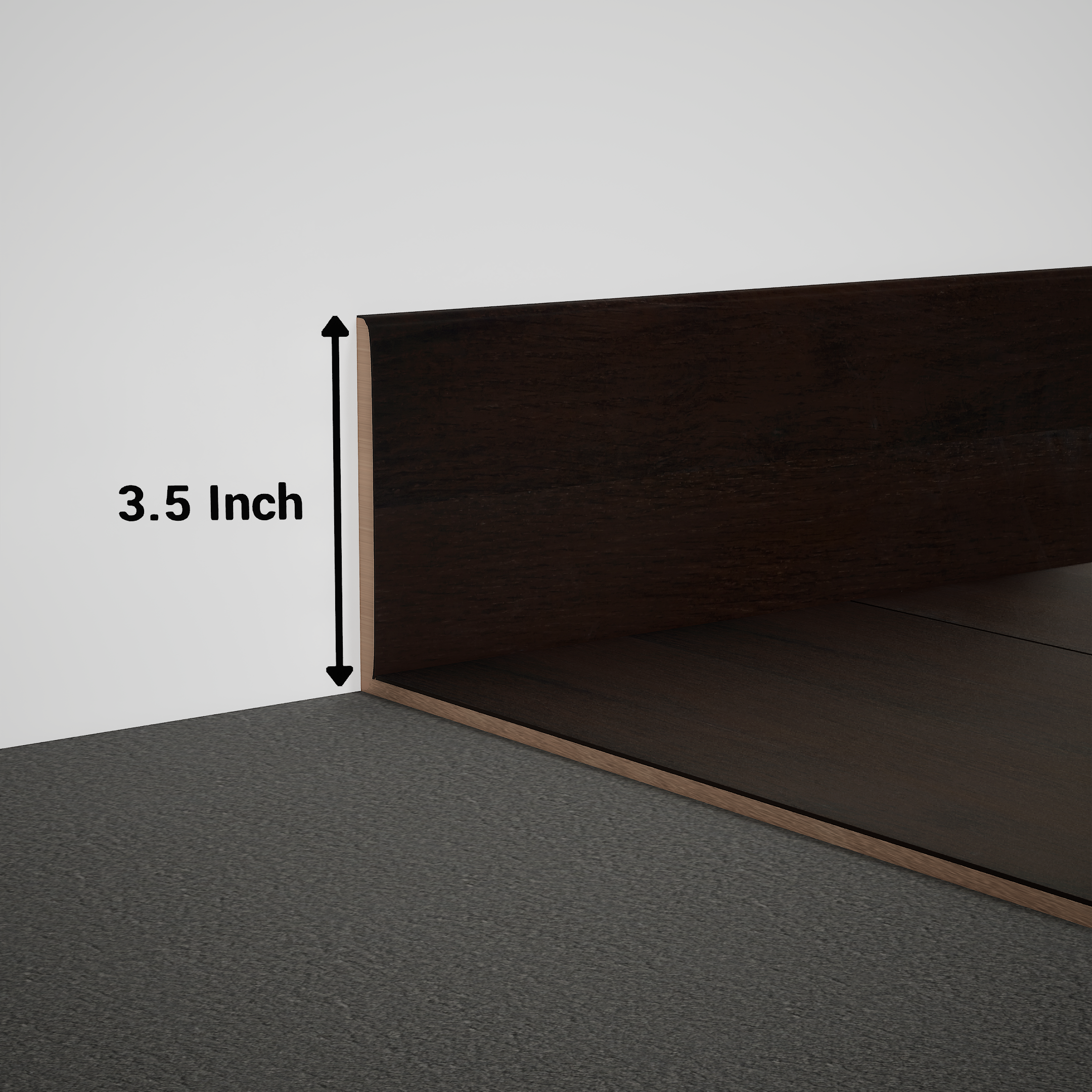 Product Image for Skirting 8 ft x 3.5 inch - 18 mm PM 00591 S | Image - 1