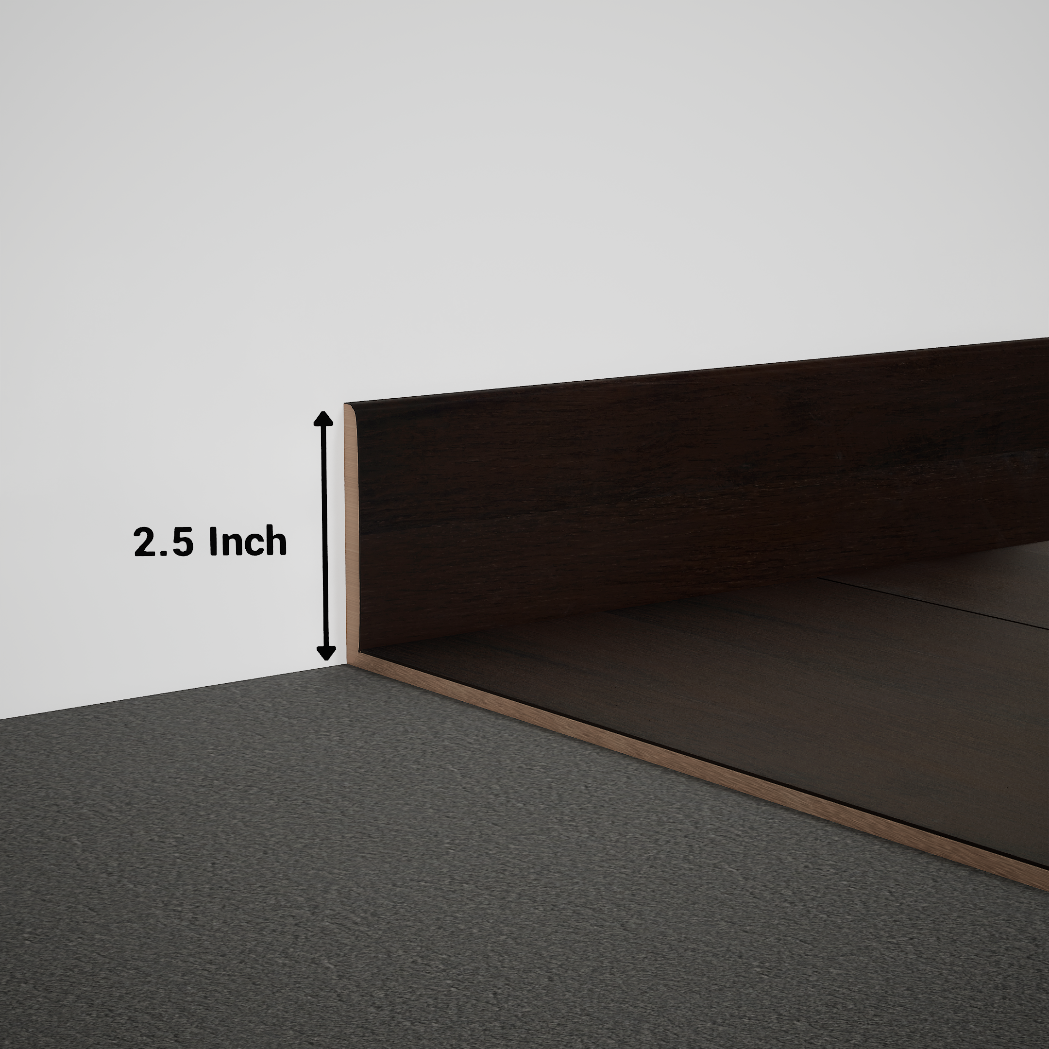 Product Image for Skirting 8 ft x 2.5 inch - 18 mm PM 00591 Q | Image - 1