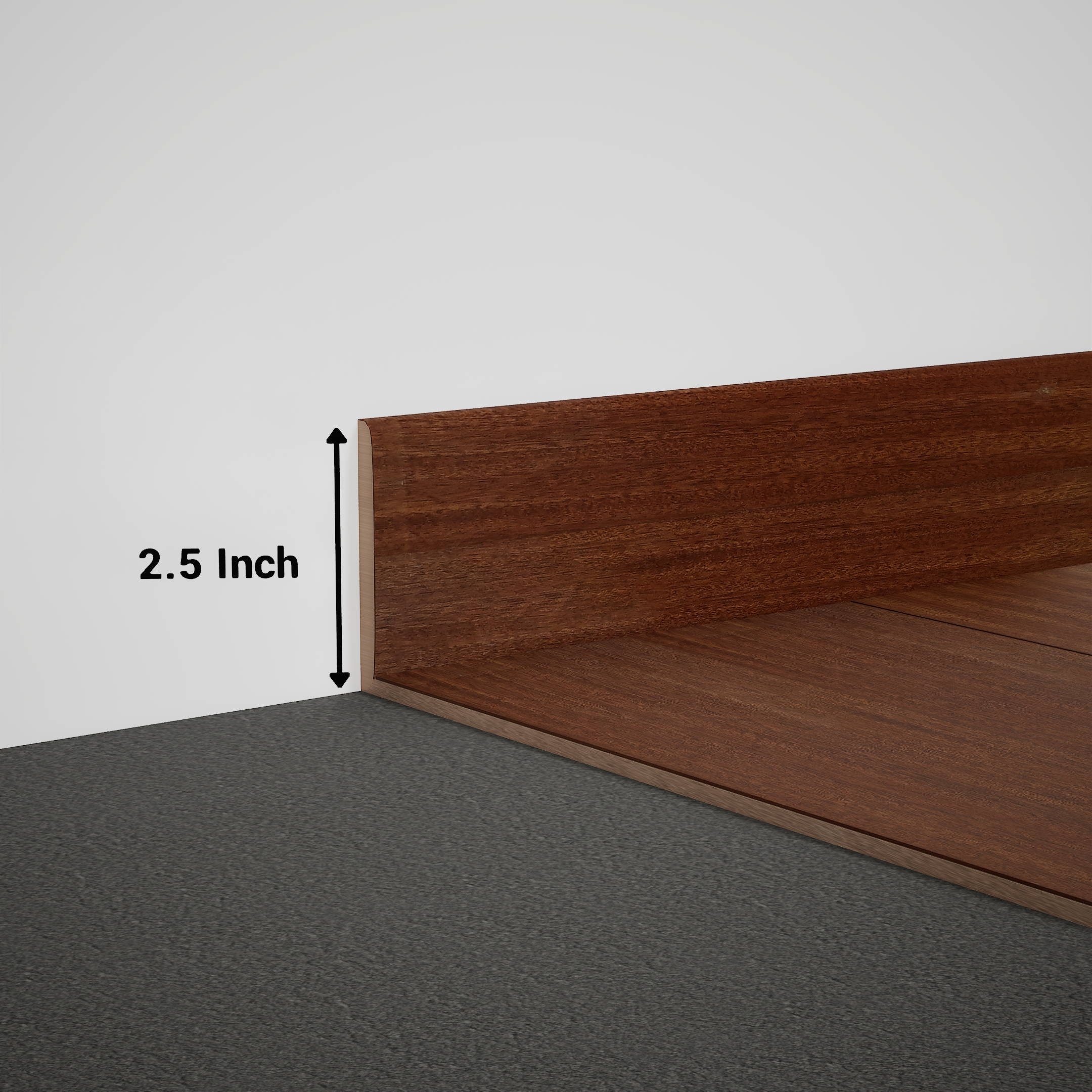 Product Image for Skirting 8 ft x 2.5 inch - 18 mm PM 00557 Q | Image - 1