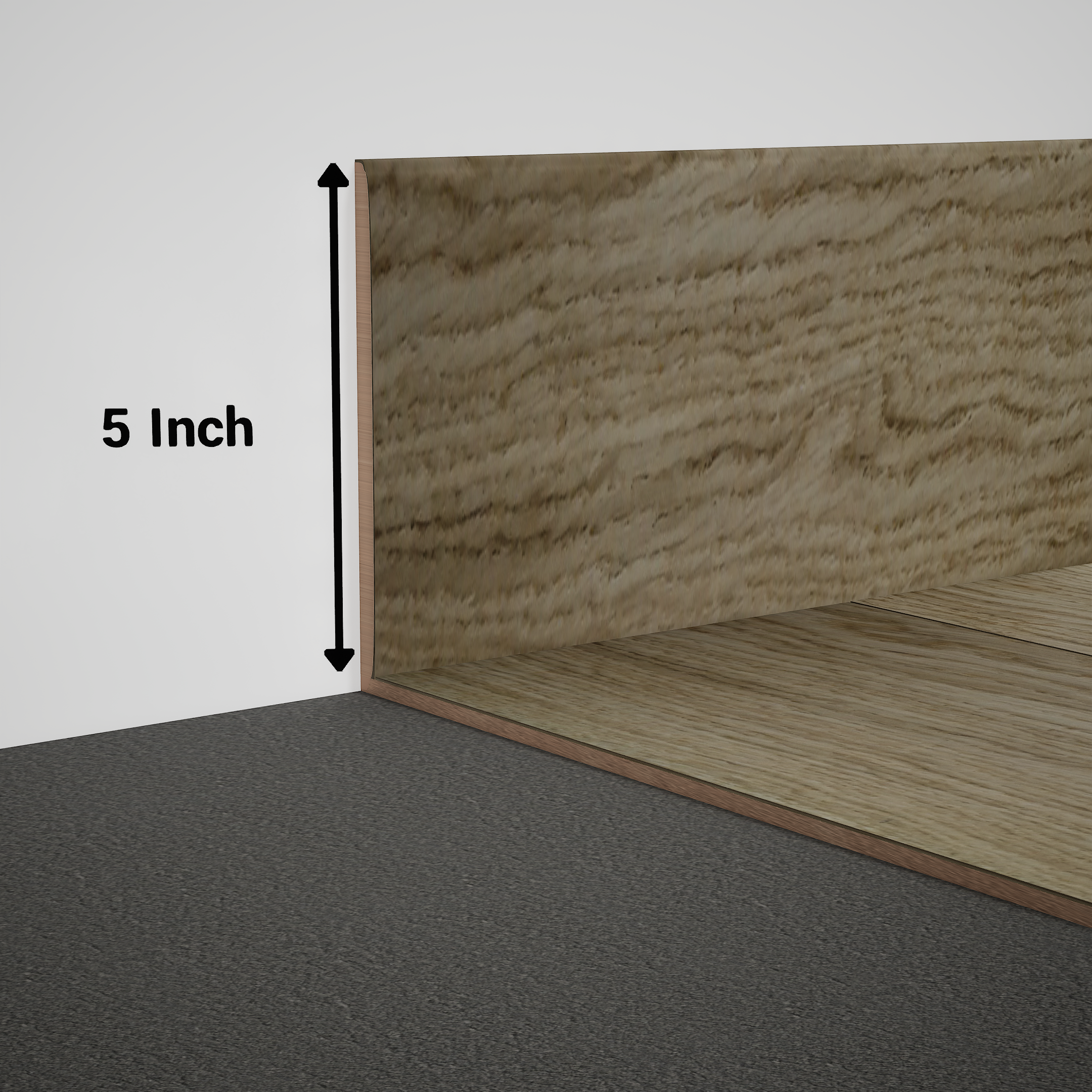 Product Image for Skirting 8 ft x 5 inch - 18 mm PM 00555 V | Image - 1